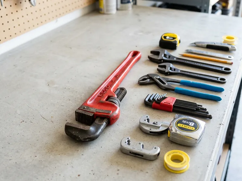 Professional plumbers in Hudson, SD equipped with top-tier tools for residential and commercial plumbing services.